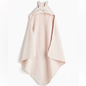 Adorable Pink Hooded Baby Towel